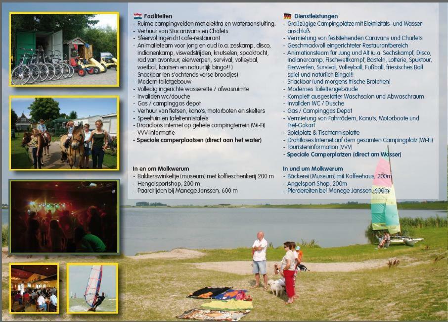 Zuiderzee-Chalet 22 Molkwerum ภายนอก รูปภาพ